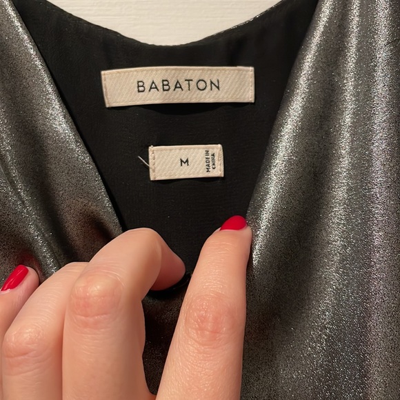 Aritzia Babaton Metallic Camisole - Picture 3 of 5